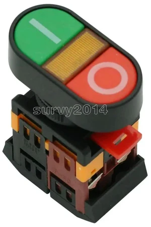 Start Stop Push Button Light Indicator Momentary Switch Red Green Power ON OFF Start Stop Push Button Light Indicator Momentary Switch Red Green Power ON OFF