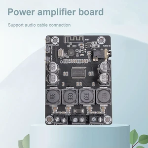 TPA3118 Digital Power Amplifier 3.5mm Stereo 12V 24V Digital Amplifier Board Bluetooth-compatible AMP Module Integrated Circuits TPA3118 Digital Power Amplifier 3.5mm Stereo 12V 24V Digital Amplifier Board Bluetooth-compatible AMP Module Integrated Circuits