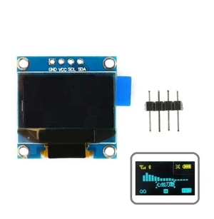 Yellow Blue OLED Display Module 0.96 inch IIC Serial 128X64 I2C SSD1306 12864 LCD Screen Board GND VCC SCL SDA for STM32 Yellow Blue OLED Display Module 0.96 inch IIC Serial 128X64 I2C SSD1306 12864 LCD Screen Board GND VCC SCL SDA for STM32