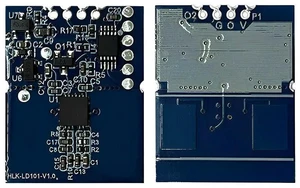 Radar Induction ligent Switch 10G HLK-LD101 Human Movement Motion Sensor Module Microwave Radar Switch Detection Radar Induction ligent Switch 10G HLK-LD101 Human Movement Motion Sensor Module Microwave Radar Switch Detection