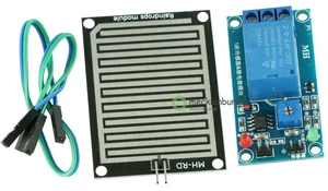 12 V Rain Control Module Rain Touch Relay Module for Moisture on Leaves M35 Monitors Weather 12 V Rain Control Module Rain Touch Relay Module for Moisture on Leaves M35 Monitors Weather