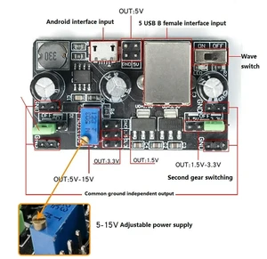 5V Bread board Power Supply Module adjustable power supply dual output DC voltage regulator Android interface USB Bread Board 5V Bread board Power Supply Module adjustable power supply dual output DC voltage regulator Android interface USB Bread Board