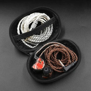 Earphones Bag Organizer PU Wired Earbuds Protective Case Universal Earphones Bag Organizer PU Wired Earbuds Protective Case Universal