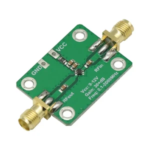 0.1-2000MHz RF Wideband Amplifier 30dB low-noise LNA Broadband Module Receiver 0.1-2000MHz RF Wideband Amplifier 30dB low-noise LNA Broadband Module Receiver