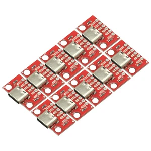 10PCS USB C Breakout Type C Connector Board 3.1 Serial Basic Female Connector USB Breakout Board Adapter 10PCS USB C Breakout Type C Connector Board 3.1 Serial Basic Female Connector USB Breakout Board Adapter