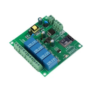 4 Channel ESP8266 Relay Module ESP-12F Development Board AC/DC 5V/7-28V/5-80V E-WeLink APP Remote Control 4 Channel ESP8266 Relay Module ESP-12F Development Board AC/DC 5V/7-28V/5-80V E-WeLink APP Remote Control