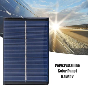 DIY 0.6W 5V 120mA Solar Panels Solar Cells Module Charger Epoxy Plate for Street Advertising Courtyard Lamp Lighting DIY 0.6W 5V 120mA Solar Panels Solar Cells Module Charger Epoxy Plate for Street Advertising Courtyard Lamp Lighting