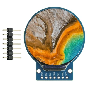 TFT Display 1.28 Inch IPS TFT LCD Display Module Round RGB 240*240 GC9A01 Driver 4 Wire SPI Interface TFT Display 1.28 Inch IPS TFT LCD Display Module Round RGB 240*240 GC9A01 Driver 4 Wire SPI Interface