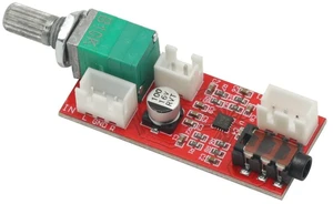 MAX97220 Headphone Amplifier Board, HiFi Preamplifier Module with Volume Control, 3.5mm Audio Output, 5V Powered MAX97220 Headphone Amplifier Board, HiFi Preamplifier Module with Volume Control, 3.5mm Audio Output, 5V Powered