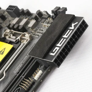 90 Degree ATX 24Pin Female to Male Connector Power Adapter for 24Pin Motherboard 90 Degree ATX 24Pin Female to Male Connector Power Adapter for 24Pin Motherboard