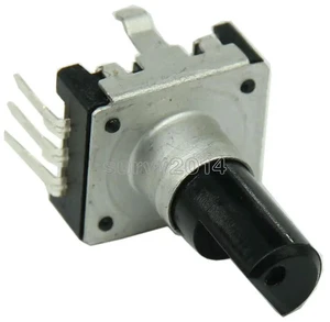 10 Pcs Rotary encoder EC12 Audio digital potentiometer 15mm handle 10 Pcs Rotary encoder EC12 Audio digital potentiometer 15mm handle