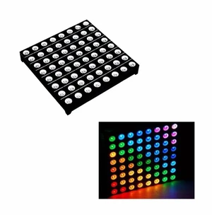 1 PCS 5mm 8*8 8x8 Full Colour RGB LED Dot Matrix Display Module Common Anode