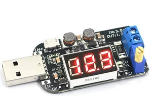 DC-DC CV CC 15W 5V to 1V 9V 12V 24V Adjustable Step UP Down Power Supply Board Boost Buck Voltage Regulator Converter USB Output DC-DC CV CC 15W 5V to 1V 9V 12V 24V Adjustable Step UP Down Power Supply Board Boost Buck Voltage Regulator Converter USB Output