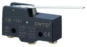 Micro Limit Switch Long Lever Arm SPDT Snap CNTD CM-1701 TEMCo HEAVY DUTY Micro Limit Switch Long Lever Arm SPDT Snap CNTD CM-1701 TEMCo HEAVY DUTY