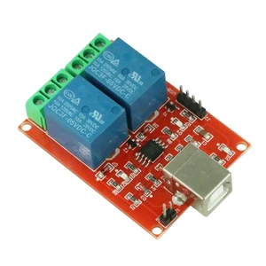 5V 2 Channel USB Relay Module Programmable Computer Control Relay Switch 5V 2 Channel USB Relay Module Programmable Computer Control Relay Switch