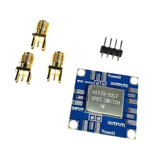 AS179-92LF RF SPDT switch 1W Frequency ( 300KHZ-3GHZ ) FOR Amplifier Ham Radio AS179 RF Switch Module AS179-92LF RF SPDT switch 1W Frequency ( 300KHZ-3GHZ ) FOR Amplifier Ham Radio AS179 RF Switch Module