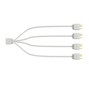 Splitter Hub ARGB 5V 3PIN Connector Motherboard Extension Cable Synchronization 33.5cm 1 To 3/4 for Computer Chassis Memory Splitter Hub ARGB 5V 3PIN Connector Motherboard Extension Cable Synchronization 33.5cm 1 To 3/4 for Computer Chassis Memory