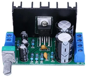 TDA2050 Mono Audio Power Amplifier Board 10-100W Audio Amplifier Module 1-Channel Stereo Power Amplifier DC/AC 12-24V TDA2050 Mono Audio Power Amplifier Board 10-100W Audio Amplifier Module 1-Channel Stereo Power Amplifier DC/AC 12-24V