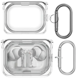 TPU Protective Case Anti-Scratch with Keychain Lightweight Transparent Cover Earbuds Charging Case Skin Cover for Nothing Ear(a) TPU Protective Case Anti-Scratch with Keychain Lightweight Transparent Cover Earbuds Charging Case Skin Cover for Nothing Ear(a)