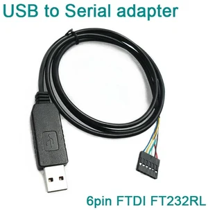 6Pin FTDI FT232RL FT232 Module For USB to TTL UART Serial Wire Adapter RS232 Download Cable Module LED Indicator 6Pin FTDI FT232RL FT232 Module For USB to TTL UART Serial Wire Adapter RS232 Download Cable Module LED Indicator