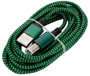 USB 2.0 A To B Printer Cable Universal USB A Type Male To B Type Male Cable High-Speed Printer Cord for Laptop Phone USB 2.0 A To B Printer Cable Universal USB A Type Male To B Type Male Cable High-Speed Printer Cord for Laptop Phone
