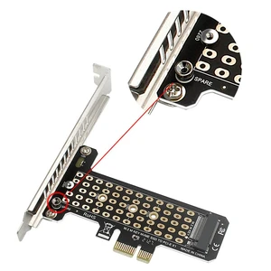 M.2 NVME To PCIe4.0 X1 Adapter Card 32Gbps Hard Disk Adapter Card with Heat Sink for M Key M.2 NVME SSD 2230/2242/2260/2280 M.2 NVME To PCIe4.0 X1 Adapter Card 32Gbps Hard Disk Adapter Card with Heat Sink for M Key M.2 NVME SSD 2230/2242/2260/2280