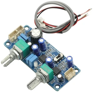 1pcs Low Pass Filter Bass Subwoofer Single Power DC 9-32V Pre-AMP Amplifier Board Dual Channel With Bass Volume Control 1pcs Low Pass Filter Bass Subwoofer Single Power DC 9-32V Pre-AMP Amplifier Board Dual Channel With Bass Volume Control