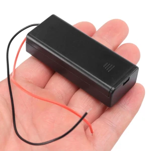 10/Pcs 2 AAA Holder With Switch ON Off And Back Cover With Cord Wire Leads 3V Batteries Box Box 10/Pcs 2 AAA Holder With Switch ON Off And Back Cover With Cord Wire Leads 3V Batteries Box Box