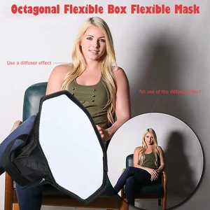 PULUZ Octagon Style Flash Light Cloth 20cm Flash Lamp Softbox Camera Accessories PULUZ Octagon Style Flash Light Cloth 20cm Flash Lamp Softbox Camera Accessories