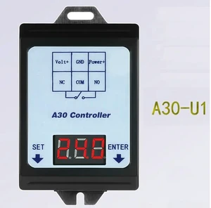 DC 6~80V Voltage Detection Charging Discharge Monitor Relay Switch Controller with Case LED display DC 6~80V Voltage Detection Charging Discharge Monitor Relay Switch Controller with Case LED display