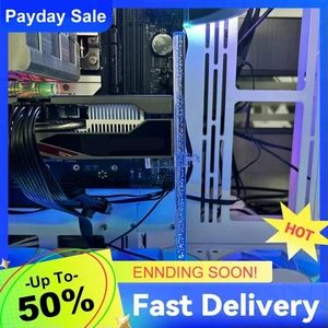 5V 3Pin ARGB GPU Holder Aura Sync Height Adjustable Graphics Card GPU Support Included Spirit Level Graphics Card VGA GPU Holder 5V 3Pin ARGB GPU Holder Aura Sync Height Adjustable Graphics Card GPU Support Included Spirit Level Graphics Card VGA GPU Holder