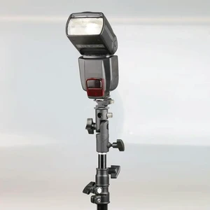 Flash Light Mount E Type Hot Shoe Speedlite Umbrella Holder Light Stand Universal 180-degree Angle Adjustment Accessories Flash Light Mount E Type Hot Shoe Speedlite Umbrella Holder Light Stand Universal 180-degree Angle Adjustment Accessories