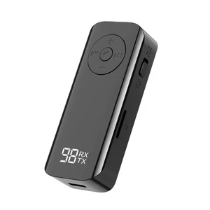 Bluetooth-compatible 5.3 Jack Audio Receiver 3.5mm AUX Adapter with LED Display for Car Headphone Speaker Music Bluetooth-compatible 5.3 Jack Audio Receiver 3.5mm AUX Adapter with LED Display for Car Headphone Speaker Music