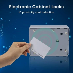 RFID Electronic Cabinet Lock DIY For Wooden Drawer Cabinet, Ready For Use & Programmable RFID Electronic Cabinet Lock DIY For Wooden Drawer Cabinet, Ready For Use & Programmable