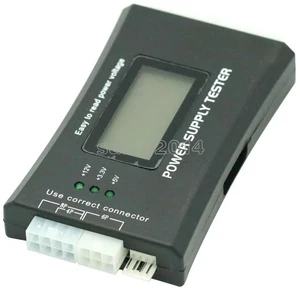PC Computer LCD 20/24 Pin 4 PSU ATX BTX ITX SATA HDD Digital Power Supply Tester PC Computer LCD 20/24 Pin 4 PSU ATX BTX ITX SATA HDD Digital Power Supply Tester