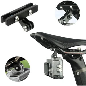 Bike Seat Rail Mount Bracket Aluminum Alloy Saddle Action Camera Mount Action Camera Mount Adapter for Bike Camera Holder Parts Bike Seat Rail Mount Bracket Aluminum Alloy Saddle Action Camera Mount Action Camera Mount Adapter for Bike Camera Holder Parts