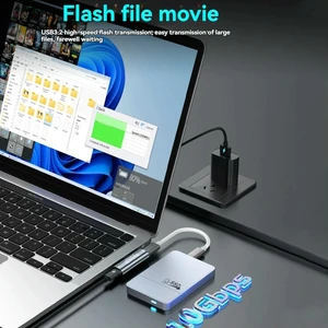 2 In 1 USB-C Splitter Cable Type C To Dual Type-C PD60W Fast Charge 10Gbps Data Transfe 2 In 1 USB-C Splitter Cable Type C To Dual Type-C PD60W Fast Charge 10Gbps Data Transfe
