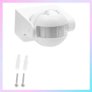 AC 110V-240V PIR Infrared Motion Sensor Switch 180 Degree Motion Detection Delay Time Adjustable Waterproof AC 110V-240V PIR Infrared Motion Sensor Switch 180 Degree Motion Detection Delay Time Adjustable Waterproof