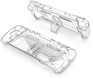 Hard PC Game Console Cover Accessories Transparent Game Console Shell Housing Replacement Detachable with Support for Steam Deck Hard PC Game Console Cover Accessories Transparent Game Console Shell Housing Replacement Detachable with Support for Steam Deck