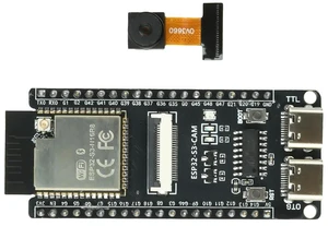 CH340 Dual Type C ESP32-S3-CAM Development Board BT Core Board With OV3660 Camera Module Onboard ESP32-S3-N16R8 Module CH340 Dual Type C ESP32-S3-CAM Development Board BT Core Board With OV3660 Camera Module Onboard ESP32-S3-N16R8 Module