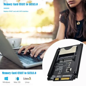 CFAST to SATA 3.0 Hard Disk Adapter Card SATA 22Pin Converter CFAST Card Reader CFAST to SATA 3.0 Hard Disk Adapter Card SATA 22Pin Converter CFAST Card Reader