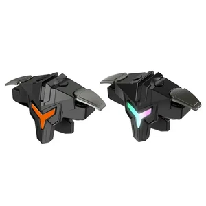 For Mobile Phone Compatible RGB A1 For Mobile Gaming Trigger 4 Finger Game Controller Professional Joystick Triggers For Mobile Phone Compatible RGB A1 For Mobile Gaming Trigger 4 Finger Game Controller Professional Joystick Triggers
