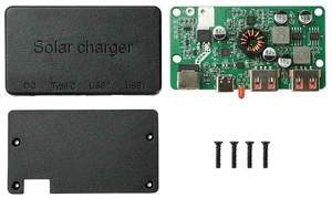 PD 100W Type C Solar Voltage Regulator Controller Dual USB QC3.0 Fast Charge DIY Wiring Box For Solar Panel 9V 30V PD 100W Type C Solar Voltage Regulator Controller Dual USB QC3.0 Fast Charge DIY Wiring Box For Solar Panel 9V 30V