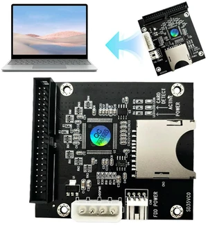 SD To IDE 3.5 Inch 40Pin IDE Hard Disk Drive Adapter 40Pin IDE Hard Drive Adapter Converter Support for Dos Linux SD To IDE 3.5 Inch 40Pin IDE Hard Disk Drive Adapter 40Pin IDE Hard Drive Adapter Converter Support for Dos Linux