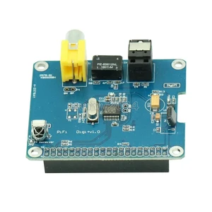 PIHI HIFI Digi+ Digital Audio Sound Card I2S SPDIF Optical Fiber Expansion Board for Raspberry pi 2 model B / B+ / A+ PIHI HIFI Digi+ Digital Audio Sound Card I2S SPDIF Optical Fiber Expansion Board for Raspberry pi 2 model B / B+ / A+