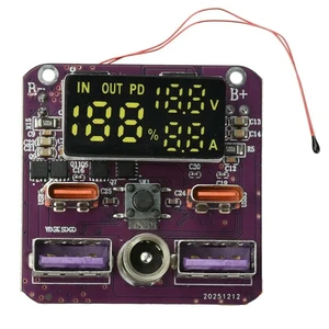 Buck-Boost Circuit 4S PD100W Lithium Protection Module 20V 5A Bidirectional Fast Charging Buck-Boost Circuit 4S PD100W Lithium Protection Module 20V 5A Bidirectional Fast Charging
