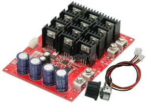 3000W 60A 50V Speed Controller PWM Motor Speed Regulator DC 10-50V Voltage Regulator Control Switch for LED Light Emitting 3000W 60A 50V Speed Controller PWM Motor Speed Regulator DC 10-50V Voltage Regulator Control Switch for LED Light Emitting