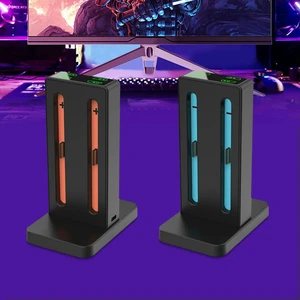 Controller Charger 4 in 1 Magnetic Controller Charger Stand Station Magnetic Charger Station for Switch2 Accessories Controller Charger 4 in 1 Magnetic Controller Charger Stand Station Magnetic Charger Station for Switch2 Accessories