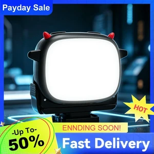 Magnetic LED Light for Action 3/4/5 Pro Camera Magnetic Photography Fill Light Quick Release & Adjustable Lights Levels Magnetic LED Light for Action 3/4/5 Pro Camera Magnetic Photography Fill Light Quick Release & Adjustable Lights Levels