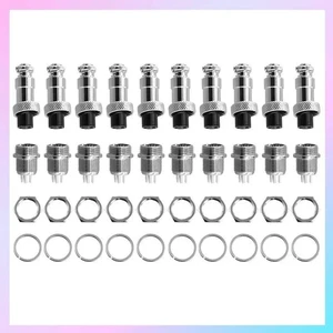 10Set 12Mm Aviation Connector Male + Female Circular Air Socket Plug Electrical Wire Panel Connector 10Set 12Mm Aviation Connector Male + Female Circular Air Socket Plug Electrical Wire Panel Connector